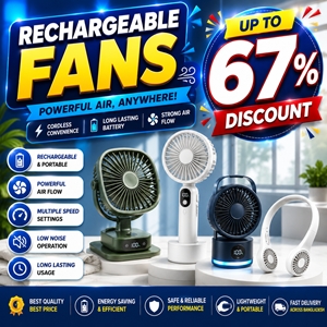 Rechargeable Fans